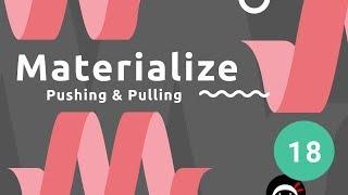 Materialize Tutorial #18 - Pushing & Pulling Content