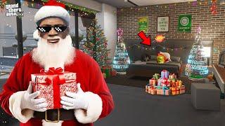 Franklin Become Santa For Shinchan in GTA 5 !