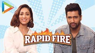 Vicky Kaushal: “Ranbir Kapoor – I Love You” | RAPID FIRE | Yami Gautam | URI