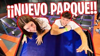 ¡VOLAMOS en PARQUE de TRAMPOLINES con FAMILIAS Youtubers! Lanzamos a@losjaritos1023