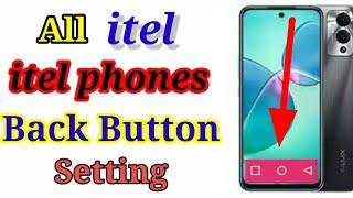 Make Itel Back button Setting/Make Online phones Setting/Itel Back Button Setting