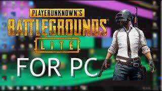 HOW TO DOWNLOAD PUBG LITE FOR PC FREE WIN 7/8/10
