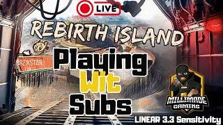  (Live "Warzone Rebirth Island" || ROAD TO 10K SUBS!