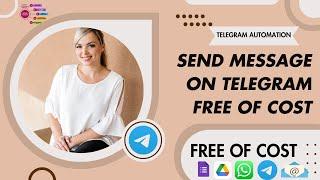 How to Automate Telegram in Google Sheet | How to send message on telegram free of cost