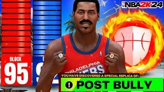 95 BLOCK + 92 DUNK + 93 REBOUND WILT CHAMBERLAIN BUILD IS THE MOST DOMINANT CENTER BUILD IN NBA 2K24