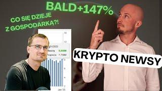 Kryptowaluty wiadomości! Bitcoin spada mimo pozytywnych danych?!