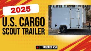 2025 U.S. Cargo Scout 6x10 Enclosed Trailer