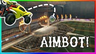 HOW TO GET AIMBOT In Rocket League! (Simple)