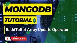 #77: $addToSet Array update operator in mongodb | Array Filter Update | MongoDB Tutorial Hindi