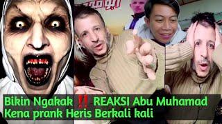 GOKIL ‼️ REAKSI ABU MUHAMAD KENA PRANK HERISS SKUYY BERKALI KALI || prank viral || live