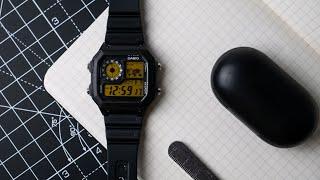 Casio Royale AE1200 LCD Color Film Modification