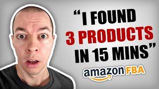 I Couldn't Find a Product... Until I Did THIS! (Amazon FBA Product Research Tutorial 2024)