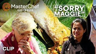 Maggie Beer Can't Stand Heat | MasterChef Australia | MasterChef World