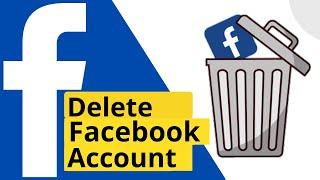 how to delete a facebook account permanently on pc  2023 - EASY WAY