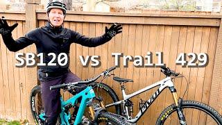 2023 Yeti SB120 VS Pivot Trail 429 Head-to-head Comparison & Review