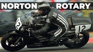 NORTON RCW588 ROTARY - ONBOARD - *RAW SOUND* - Robert Dunlop!