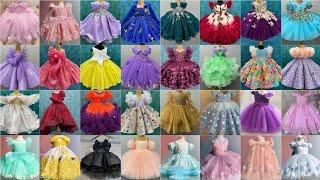 baby girl frock designs for wedding Baby girl birthday dress| party wear dress for baby girl 1-10