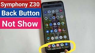 Symphony Z30 back button not show