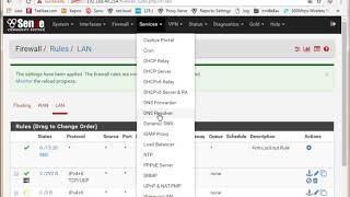 block website and anti dns bypass by pfsense