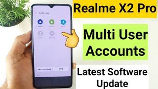 Realme x2 pro multi user login setup and full demo