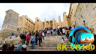 ACROPOLIS ATHENS Come for an adventure up to the Parthenon & Temples (Part 11) 8K 4K VR180 3D Travel