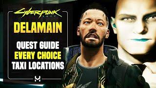 Should You Save Delamain in Cyberpunk 2077? (Quest Walkthrough, Choices & Rewards)