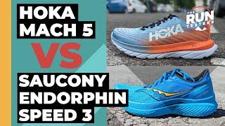 Hoka Mach 5 Versus Saucony Endorphin Speed 3: Which versatile daily shoe should you go for?
