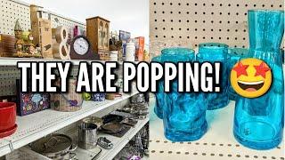 THEY WERE POPPING! | GOODWILL THRIFTING & HOME DECOR THRIFT HAUL