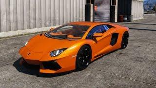 GTA V Lamborghini Aventador LP700-4 Mod