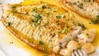 Fish in garlic butter sauce | vetki fish fillet recipe | butter garlic fish | Fish starter recipe