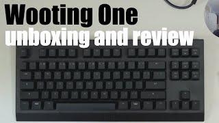 Wooting One unboxing and review (initial look at hardware)