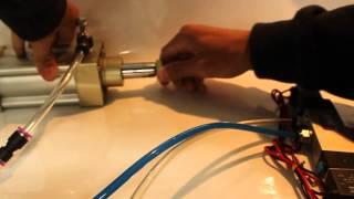 Two and Three-Position Double Solenoid Valve Demonstration