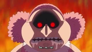 Big Mom Kills Beardfall/Jorul (Giant Leader) with One Blow - One Piece Episode 837