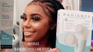 SKINCARE ROUTINE | DUVOLLE RADIANCE SPIN CARE SYSTEM