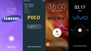 SAMSUNG A52/POCO M5/SONY XPERIA/VIVO Y12, Alarm clock (screen video)