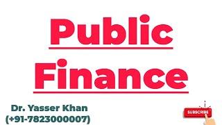 Public Finance | Meaning Of Public Finance | Economics | Public Expenditure | Public Revenue | CUET