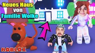 FAMILIE WOLKES ERSTER TAG IM NEUEN HAUS! Mit neuem Haustier Scooby! [Roblox Deutsch]