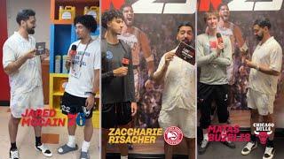 NBA Rookies React to their NBA 2K25 ratings (Jared Mccain, Matas Buzelis, Zaccharie Risacher)