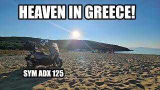 Heaven in Greece - SYM ADX 125 Cannonball - Day 2