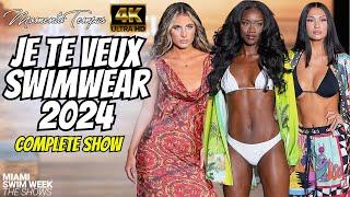 Je Te Veux Swimwear 2024 / Miami Swim Week the Shows /4K