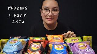 8 pack lays and frooti challenge | Food Eating Competition |Eating show India |Mukbang