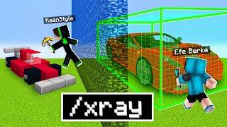 EFE YAPI KAPIŞMALARINDA X-RAY İLE TROLLEDİ  -Minecraft