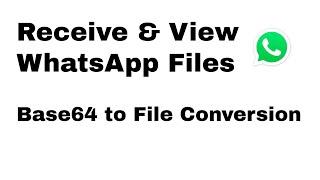 HOW TO: View Files Received on WhatsApp Using Whin API.