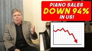 Piano Sales DOWN 94% in the US - What’s Happening?