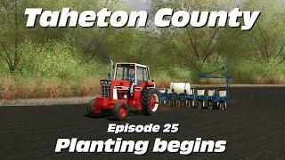 Planting Begins - Episode 25 from Taheton County IA - A Farming Simulator Lets Play