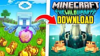how to download minecraft official version 1.19 |the wild update|