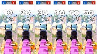 EMULATER COR3 15 3RD GENERATION#10FPS vs 20FPS vs 30FPS vs 40FPS vs 60FPS |vs 90 FPS#