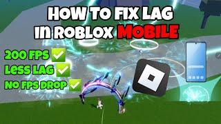 How to FIX Lag in Roblox Mobile! | Blox Fruit Mobile | NO APPS NEEDED