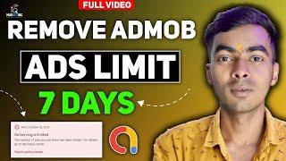 Admob Ads Limit Remove 7 Days | Admob Earning Method | Admob Earning Proof | @MonkeyGamer570