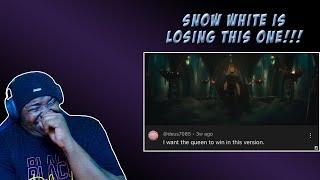 SNOW WHITE GETTING THE SMOKE?? | Mentally Mitch - Snow White Roasted By Fans (REACTION)